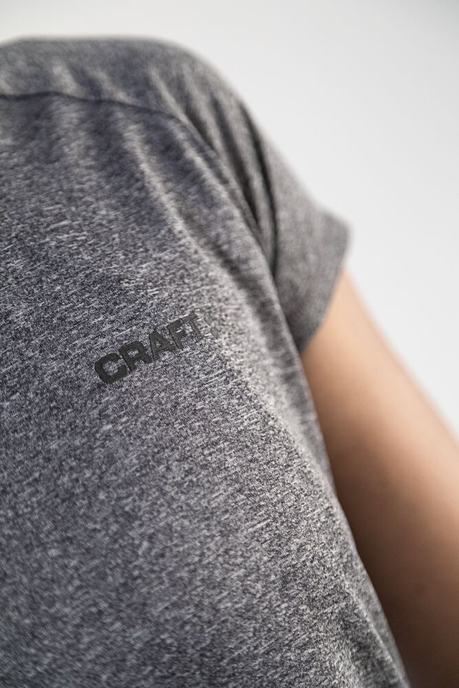 Craft Eaze SS Melange Tee W - BLACK MELANGE [998000] / XS