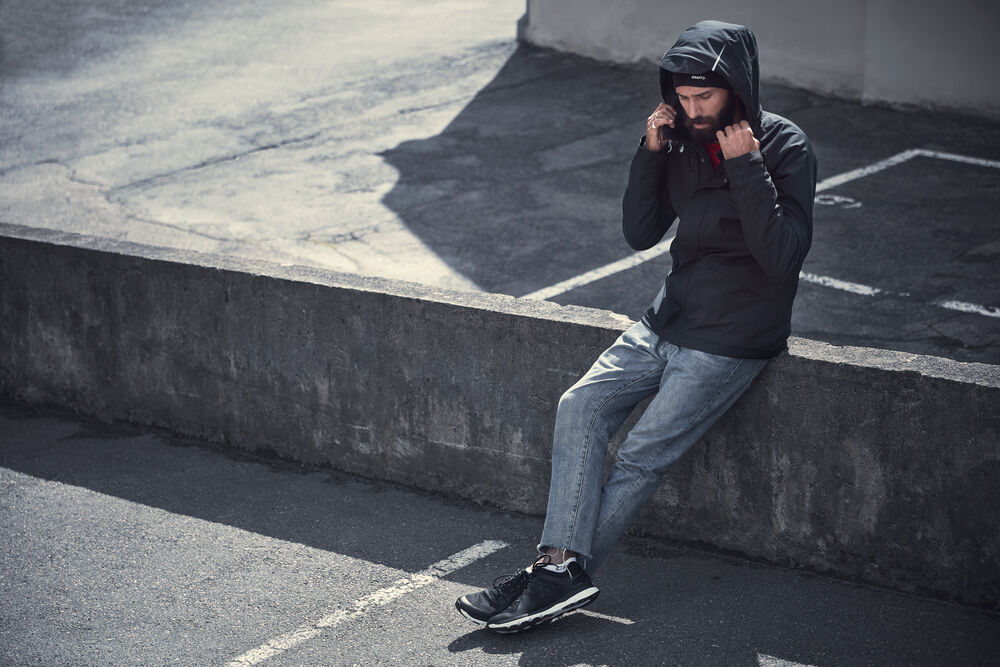Craft Mountain Padded Jacket M - Black Melange/Black/Platinum [998999] / S