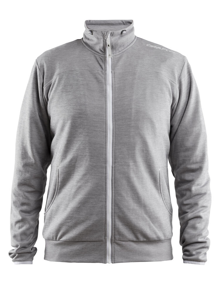Leisure Jacket M från Craft i Grey melange