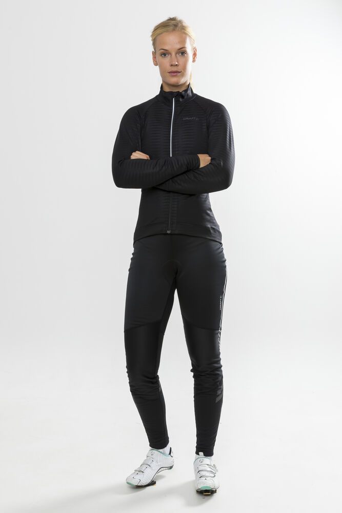 Craft Core Bike SubZ Ideal Wind Bib Tights W - Black AW25 [999000] / XS