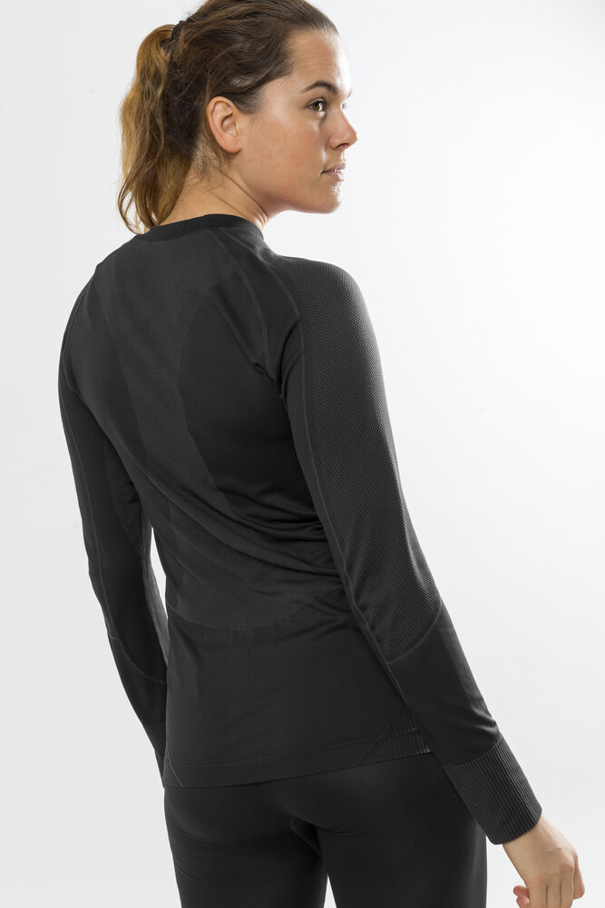 Craft Baselayer Seamless Zone Set W - Black/Granite [2999] / XS