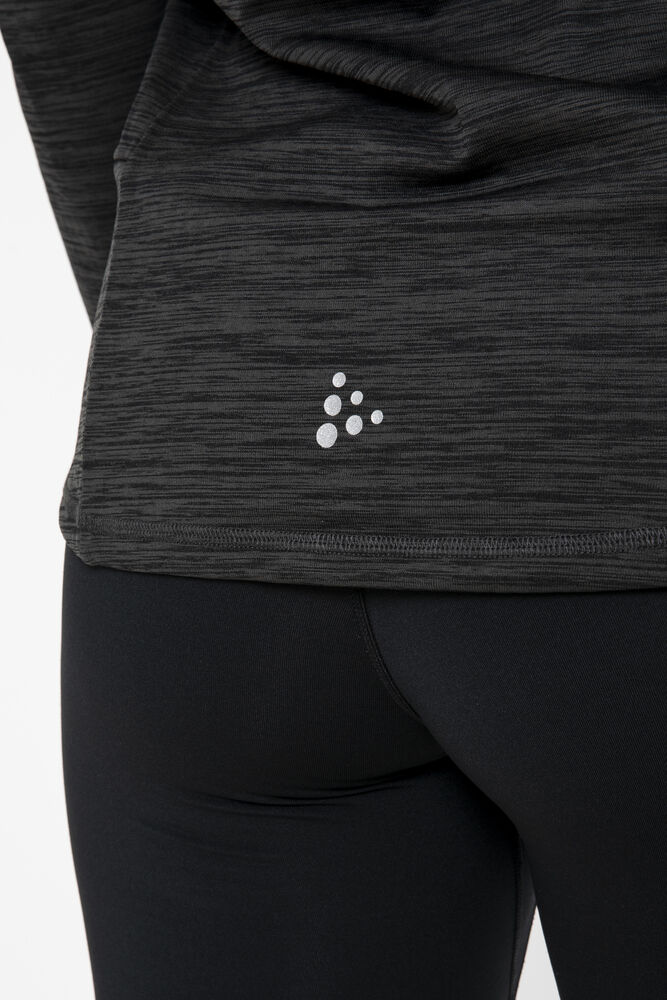 Craft Grid Halfzip W - BLACK MELANGE [998000] / XS