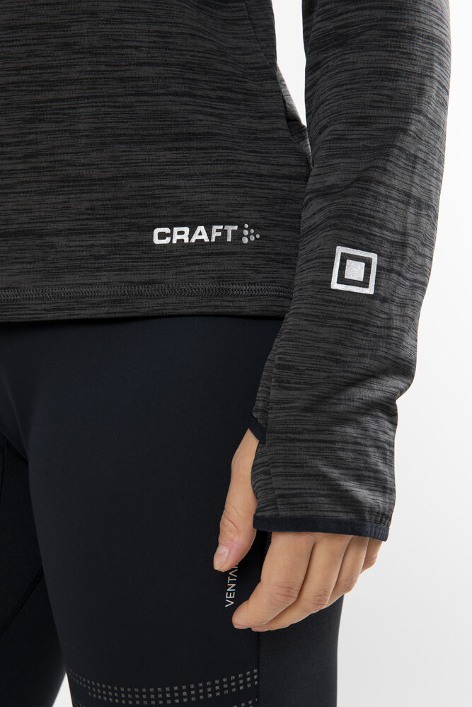 Craft Grid Halfzip W - BLACK MELANGE [998000] / XS