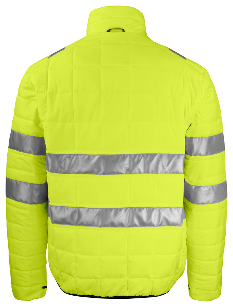 Projob 6444 QUILTET JAKKE EN ISO 20471 KLASSE 3 - Yellow/Black [11] / XS