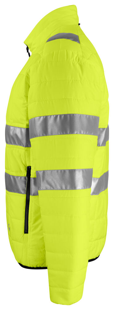 Projob 6444 QUILTET JAKKE EN ISO 20471 KLASSE 3 - Yellow/Black [11] / XS