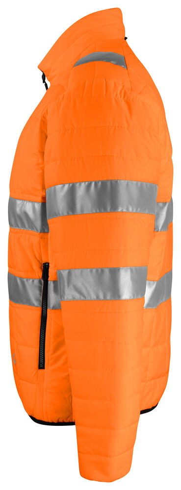 Projob 6444 QUILTET JAKKE EN ISO 20471 KLASSE 3 - Orange/Black [1799] / XS