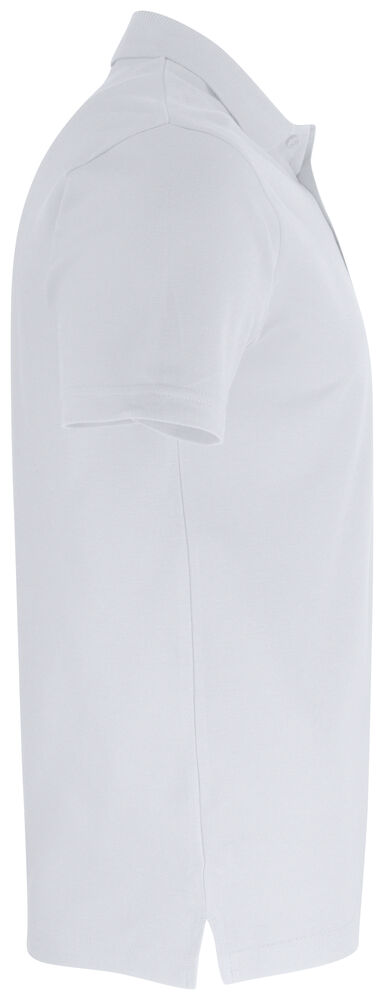 Clique Basic Polo Pocket - Hvid/Rød/Navy [00] / XS