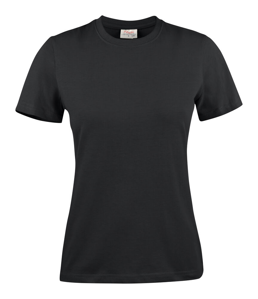 Light T-shirt Lady från Printer Essentials i Svart