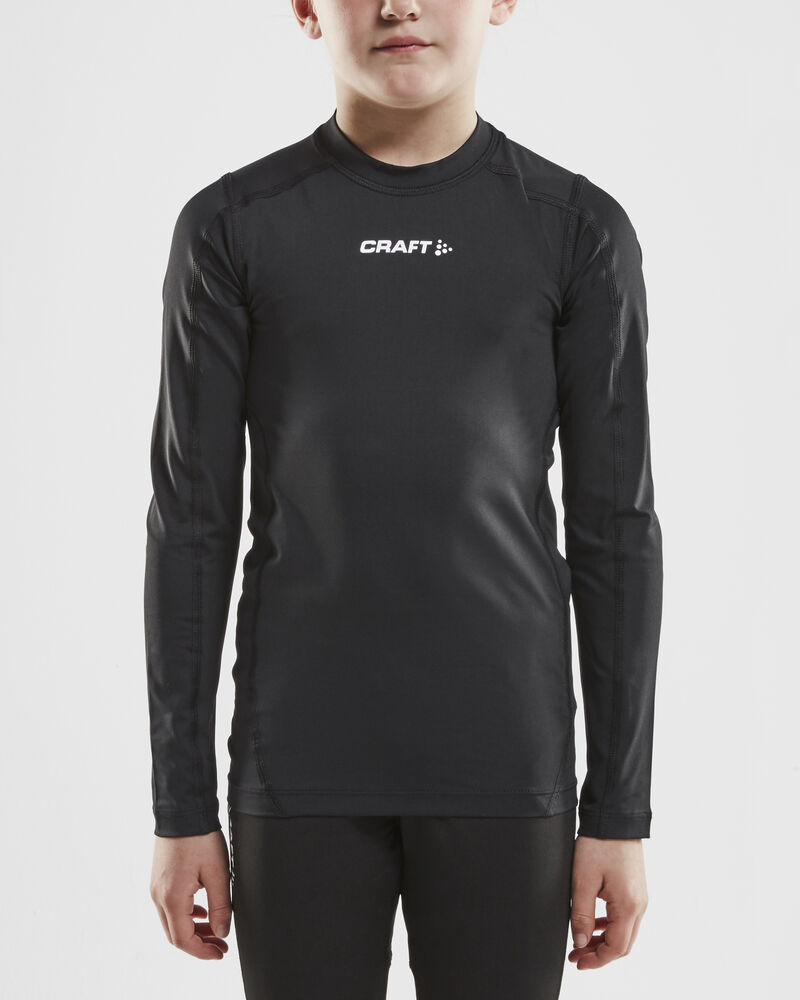 Craft PRO Control Compression Long Sleeve Jr - Black AW25 [999000] / 122/128