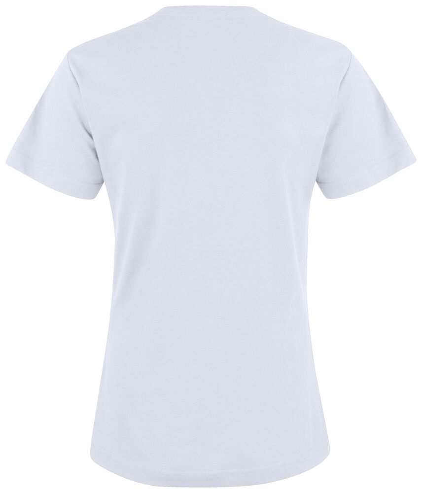 Clique Premium Fashion-T Women - Hvid/Rød/Navy [00] / XS