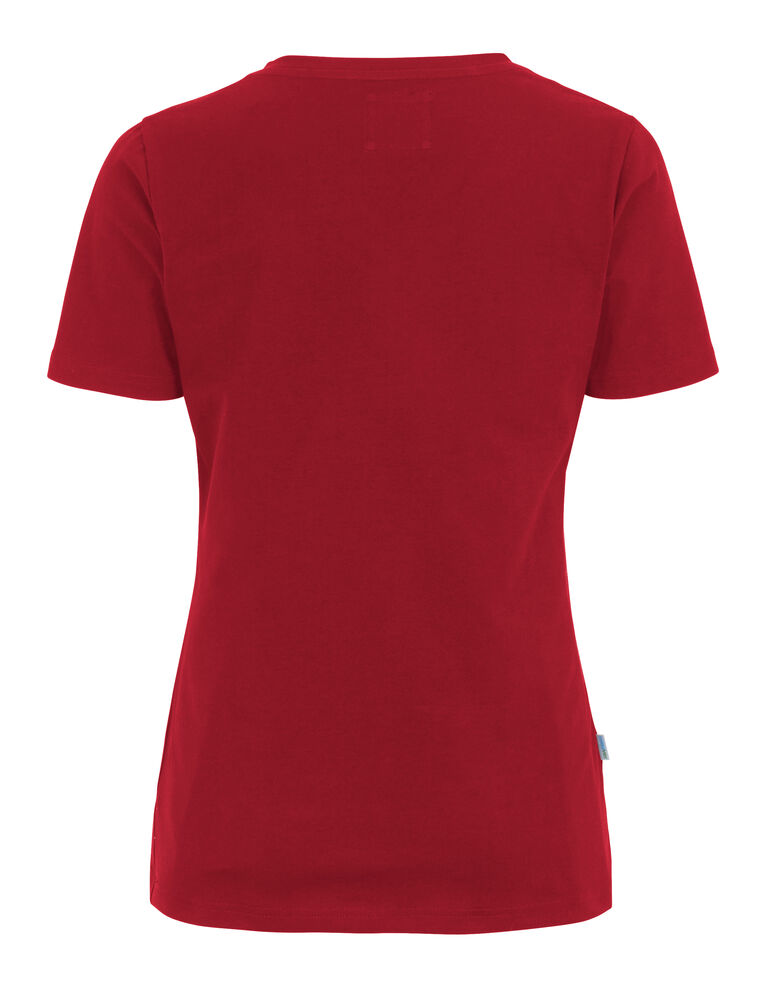 Stretch V-neck Lady från Cottover i Röd