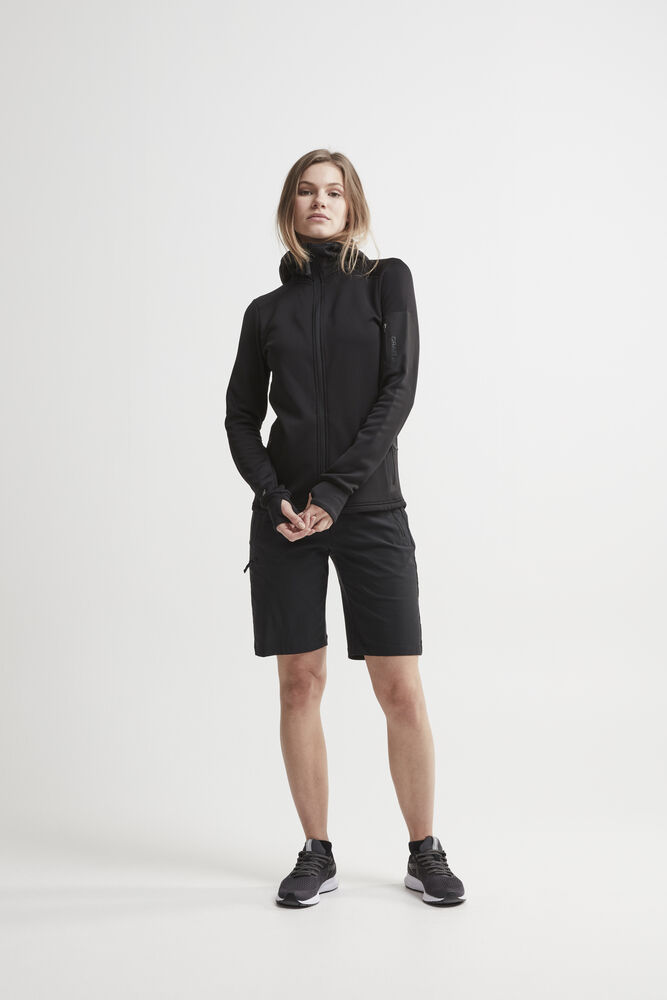Craft Trict Polartec Hood W - Black AW25 [999000] / XS