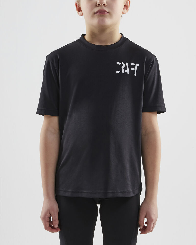 Craft Bike Jr XT Jersey - Black/White AW25 [999900] / 110/116