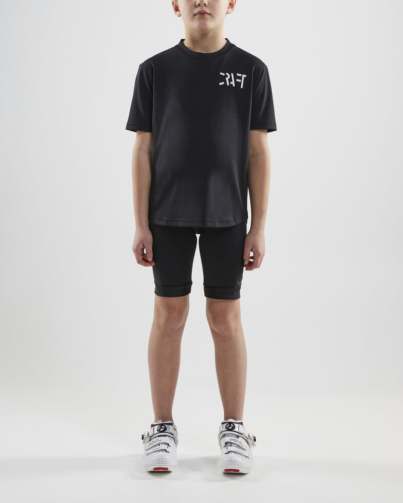 Craft Bike Jr XT Jersey - Black/White AW25 [999900] / 110/116