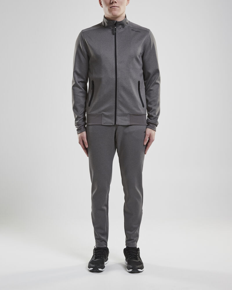Craft Noble Zip Jacket M - Darkgrey melange [2975] / S