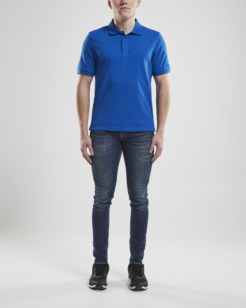 Craft Casual Polo Pique M - SWEDEN BLUE [336000] / S