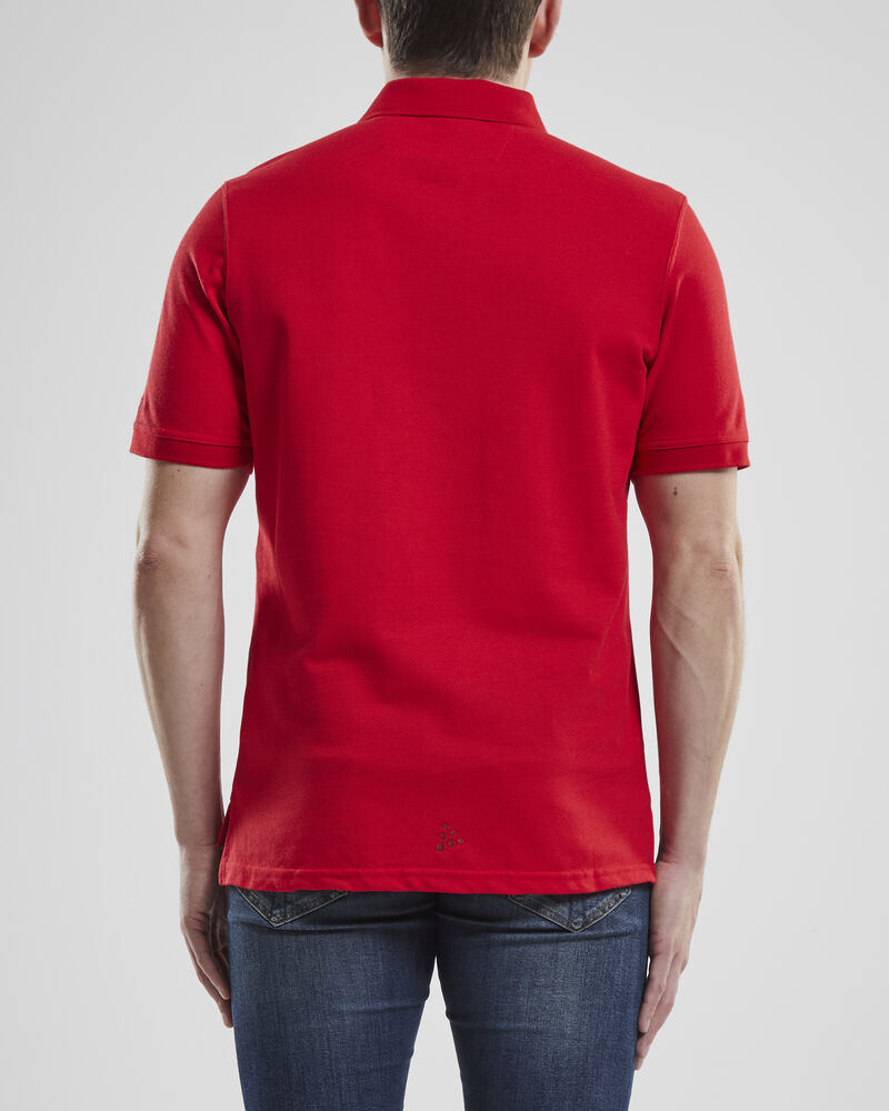 Craft Casual Polo Pique M - BRIGHT RED [430000] / S