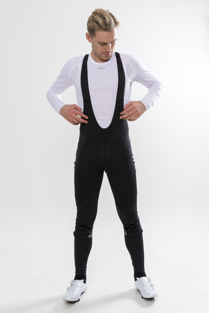 Craft Ideal Wind Bib Tights M - Black AW25 [999000] / XS