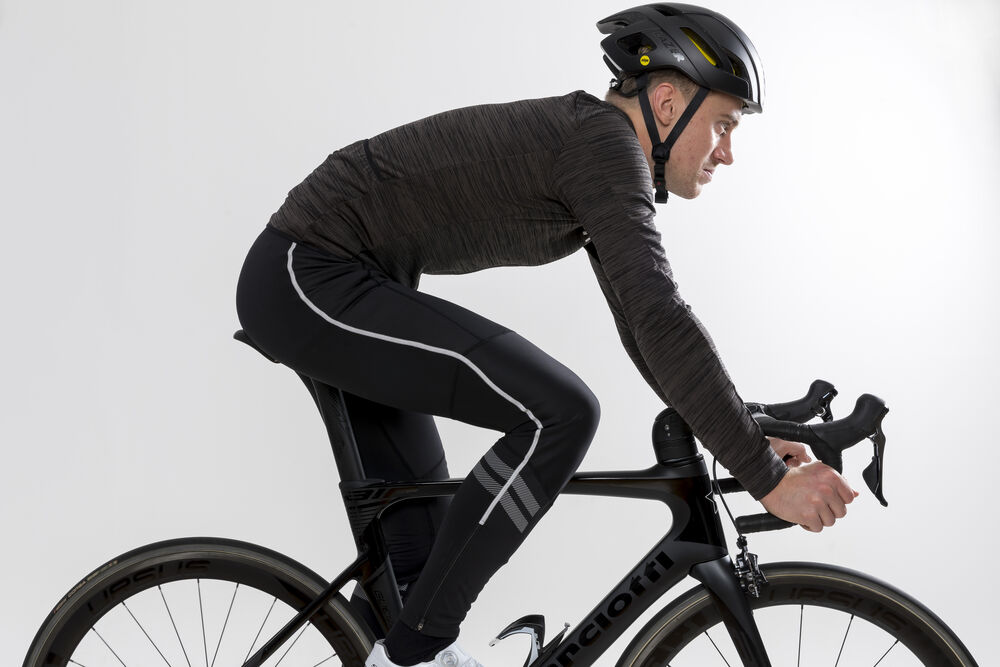 Craft Ideal Wind Bib Tights M - Black AW25 [999000] / XS