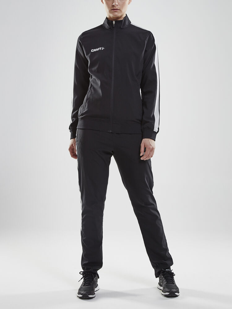 Craft Pro Control Woven Pants W - Black/White AW25 [999900] / XS
