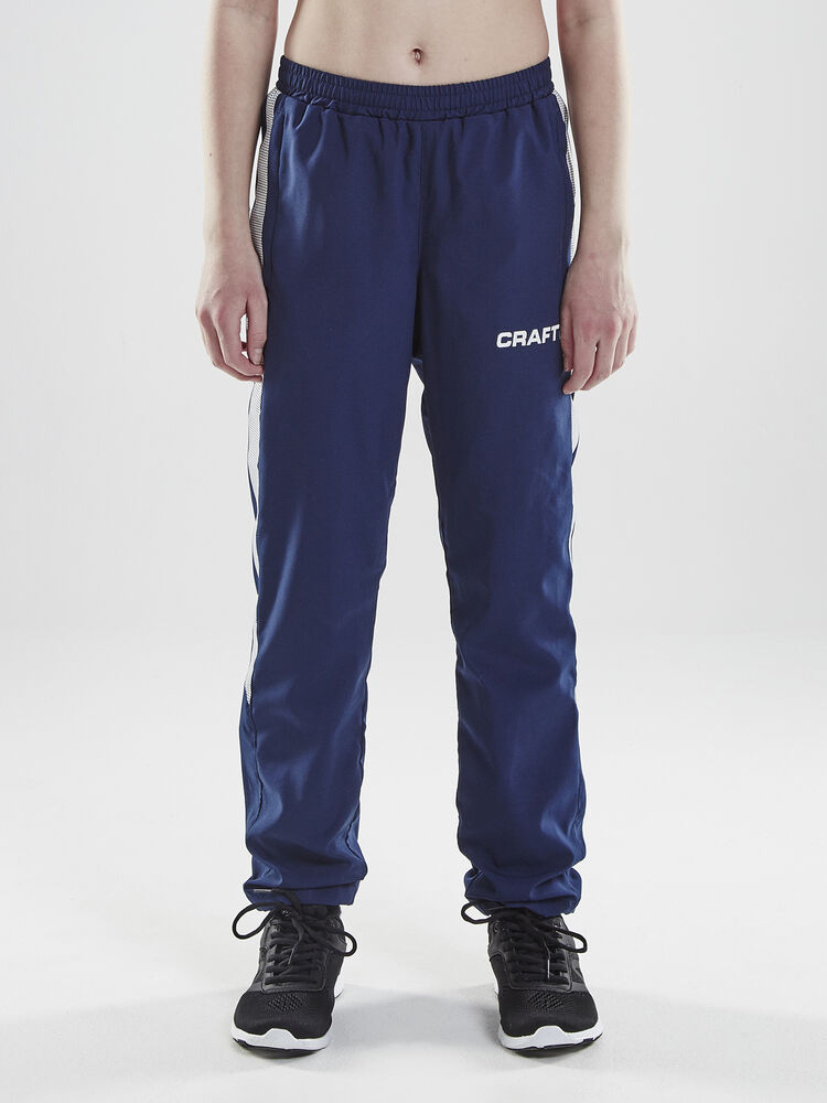 Craft Pro Control Woven Pants Jr - Navy-White [390900] / 122/128