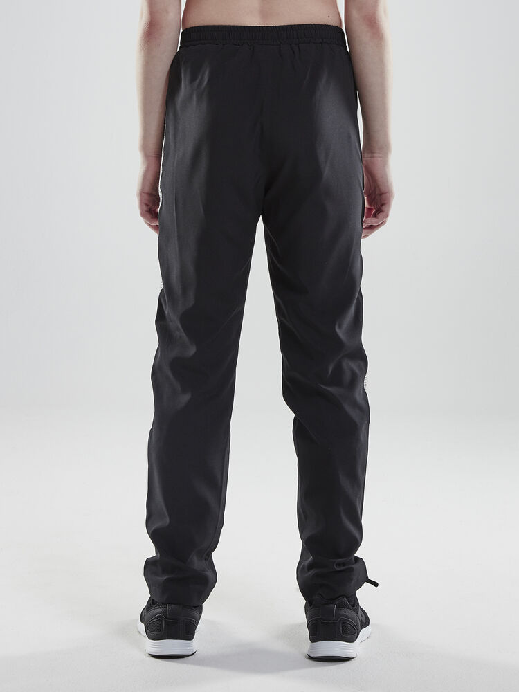 Craft Pro Control Woven Pants Jr - Black/White AW25 [999900] / 122/128
