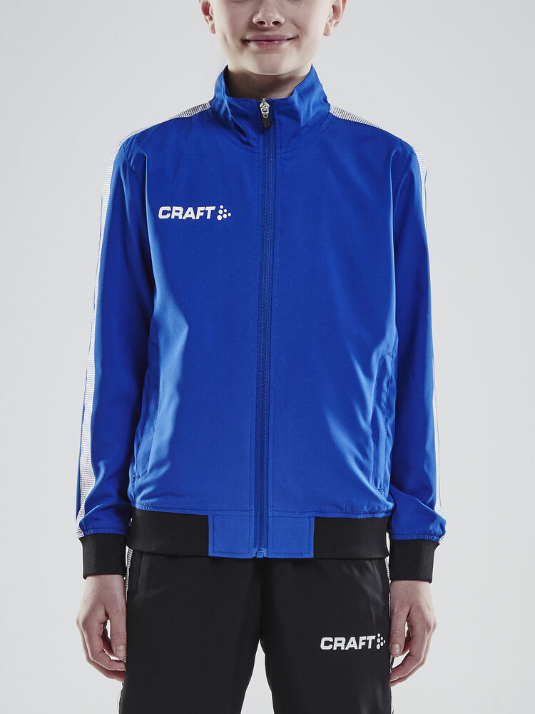 Craft Pro Control Woven Jacket Jr - Club Cobalt [346000] / 122/128