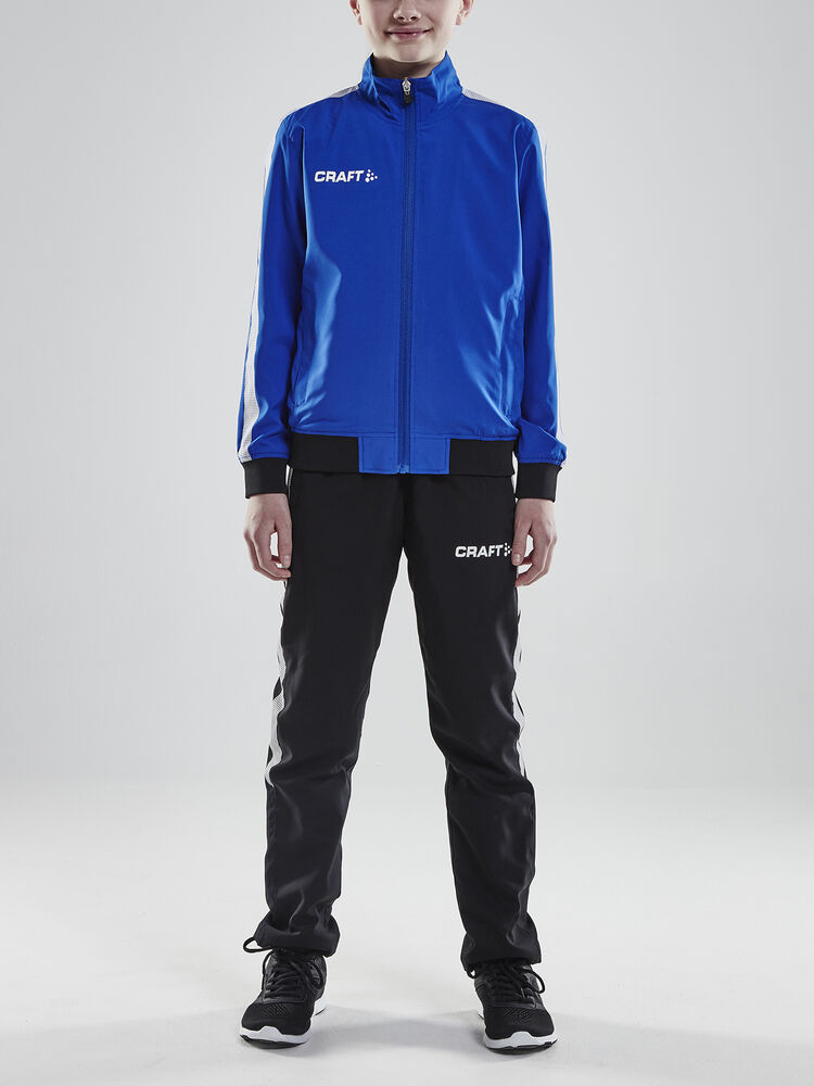 Craft Pro Control Woven Jacket Jr - Club Cobalt [346000] / 122/128