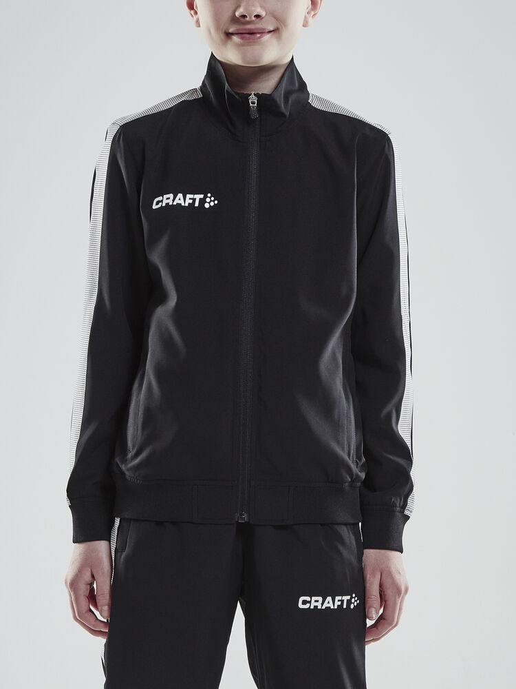 Craft Pro Control Woven Jacket Jr - Black AW25 [999000] / 122/128