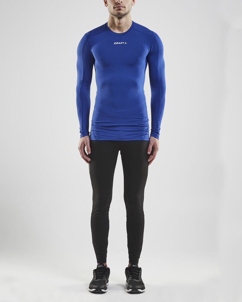 Craft PRO Control Compression Long Sleeve Uni - Club Cobalt [346000] / XS