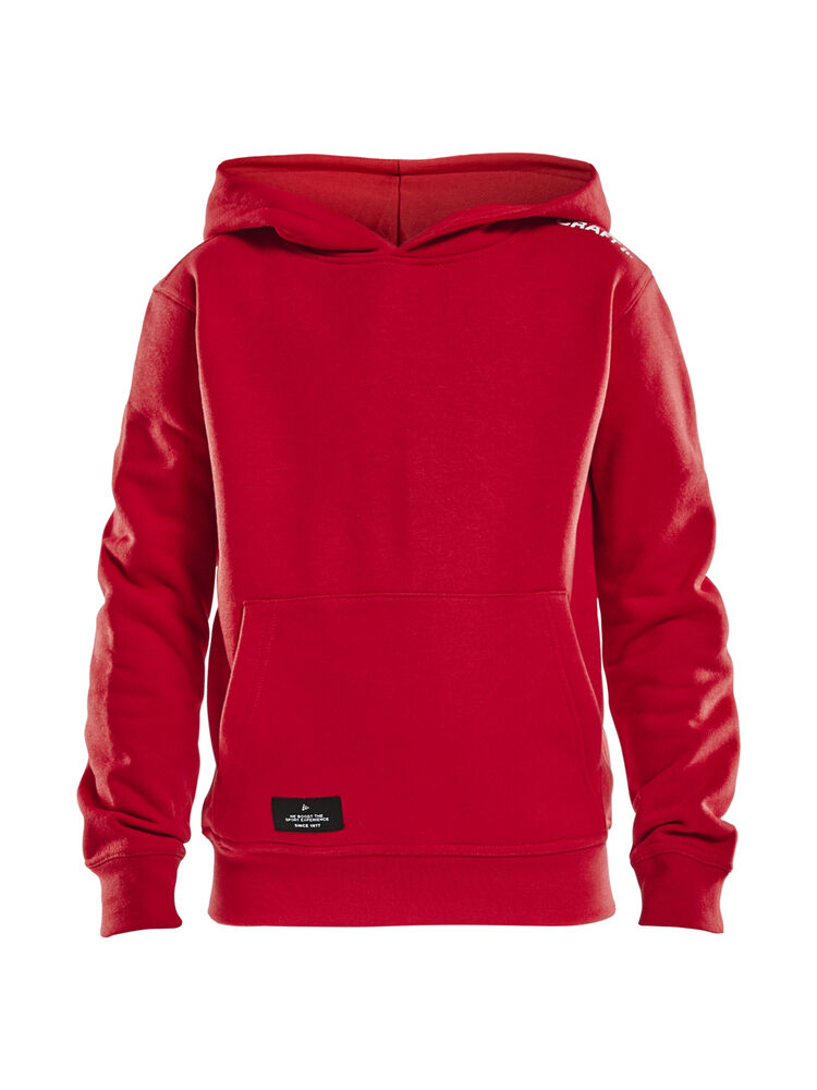 Community Hoodie Jr från Craft i Bright red