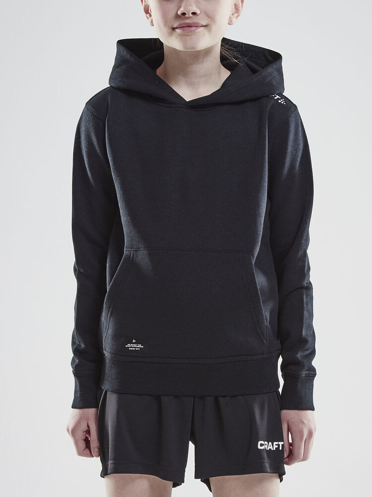 Craft Community Hoodie Jr - Black AW25 [999000] / 122/128