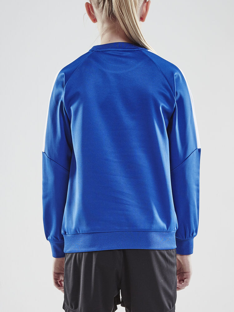 Craft Progress R-Neck Sweater Jr - CLUB COBOLT-WHITE [346900] / 122/128