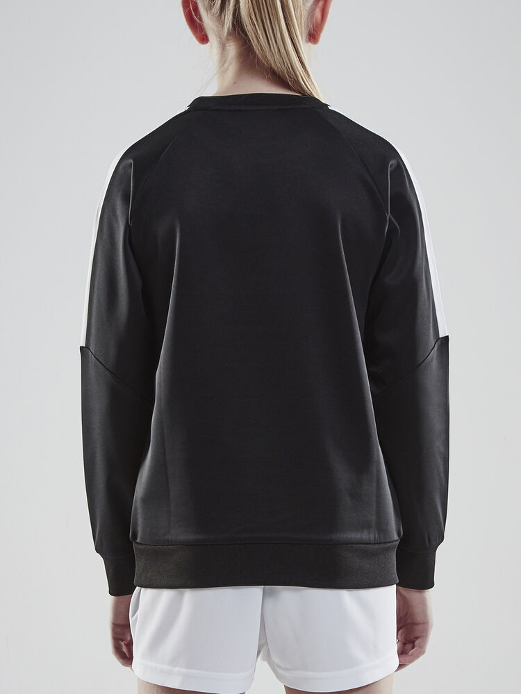 Craft Progress R-Neck Sweater Jr - Black/White AW25 [999900] / 122/128