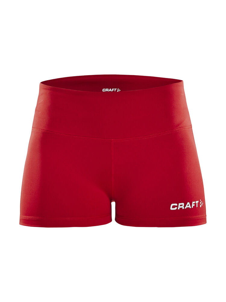 Squad Hotpants W från Craft i Bright red