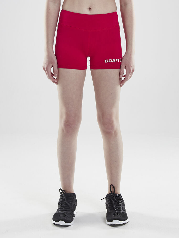 Craft Squad Hotpants Jr - BRIGHT RED [430000] / 122/128