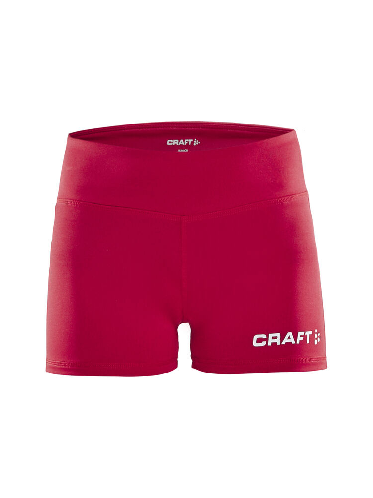 Craft Squad Hotpants Jr - BRIGHT RED [430000] / 122/128