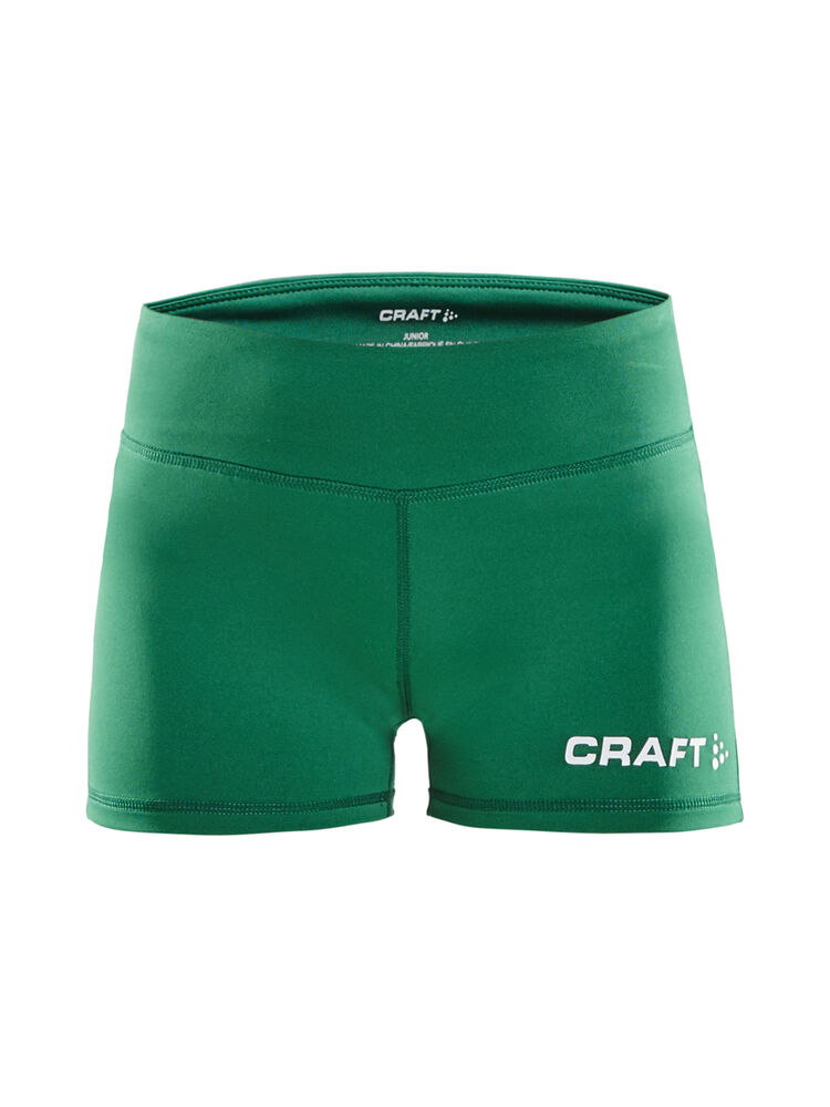 Squad Hotpants Jr från Craft i Team green