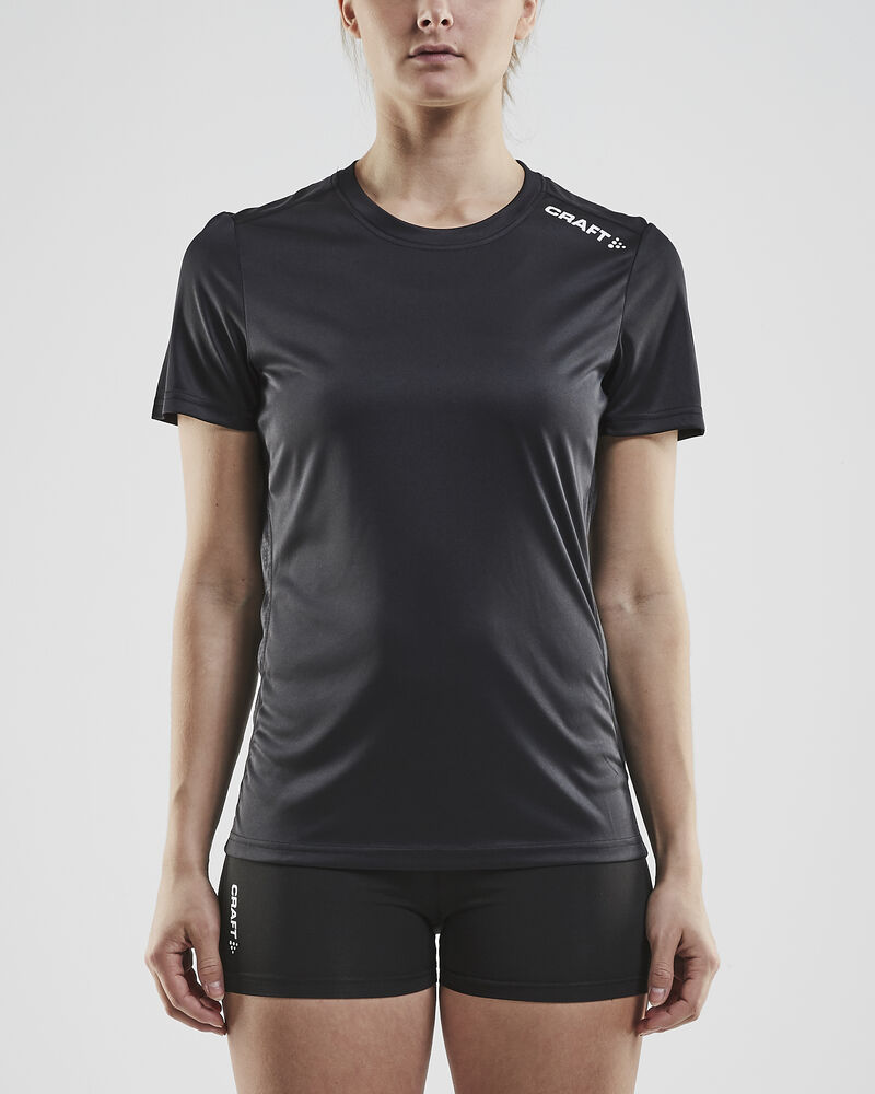 Craft Rush SS Tee W - Black AW25 [999000] / XS