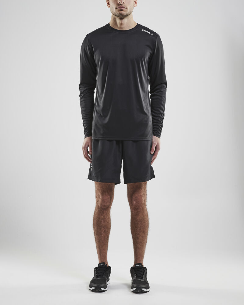 Craft Rush LS Tee M - Black AW25 [999000] / XS