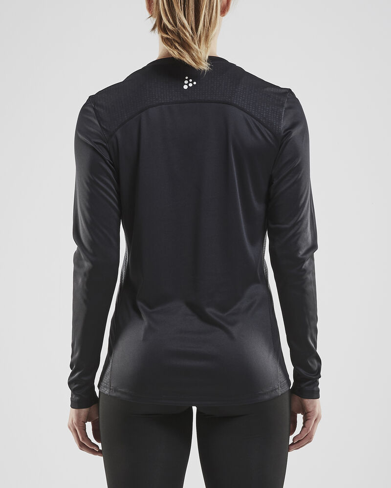 Craft Rush LS Tee W - Black AW25 [999000] / XS