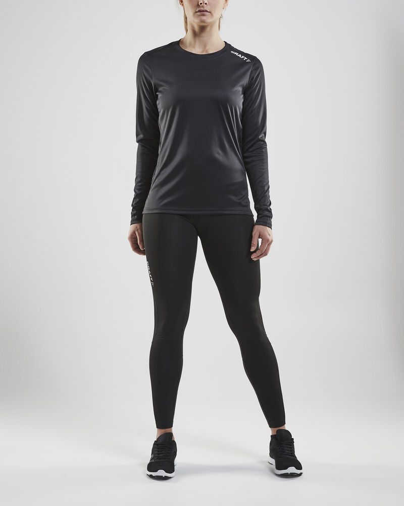 Craft Rush LS Tee W - Black AW25 [999000] / XS