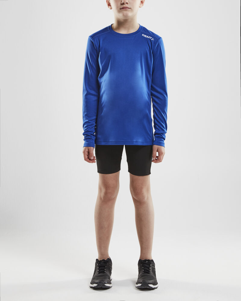 Craft Rush LS Tee Jr - Club Cobalt [346000] / 110/116