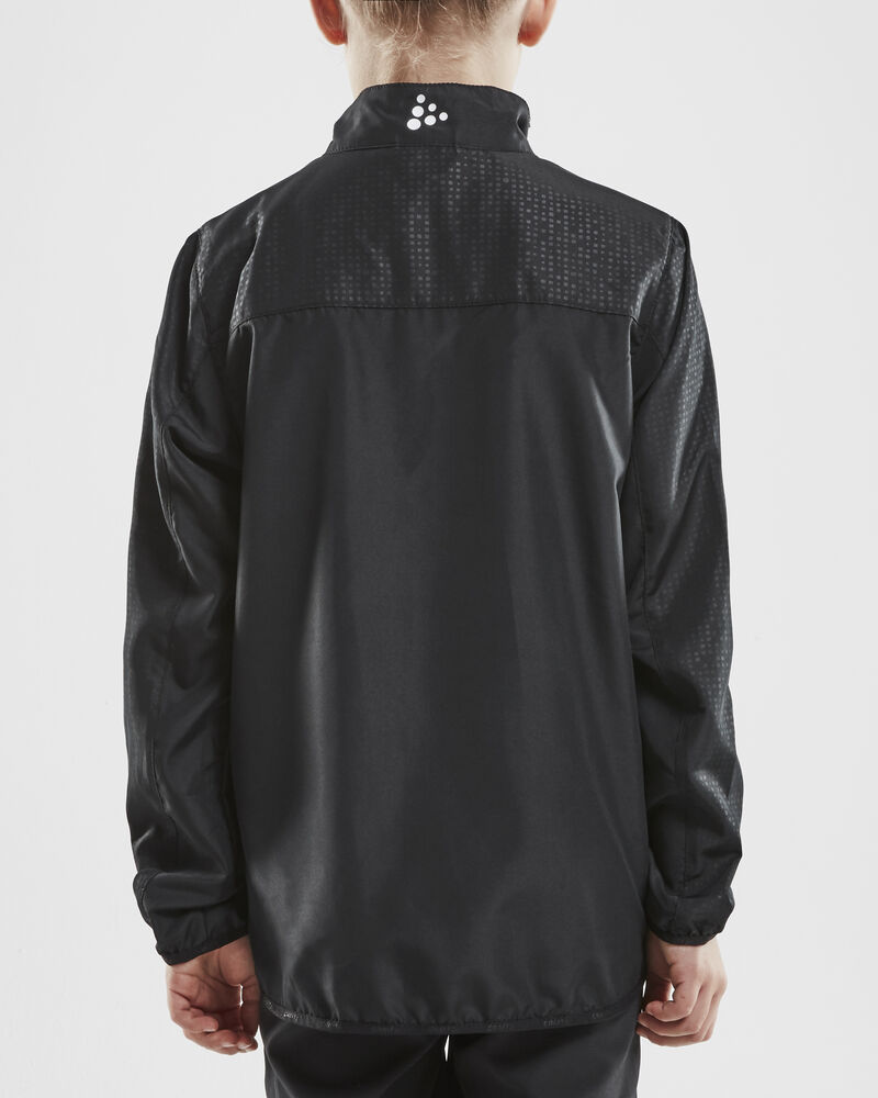 Craft Rush Wind Jkt Jr - Black AW25 [999000] / 110/116