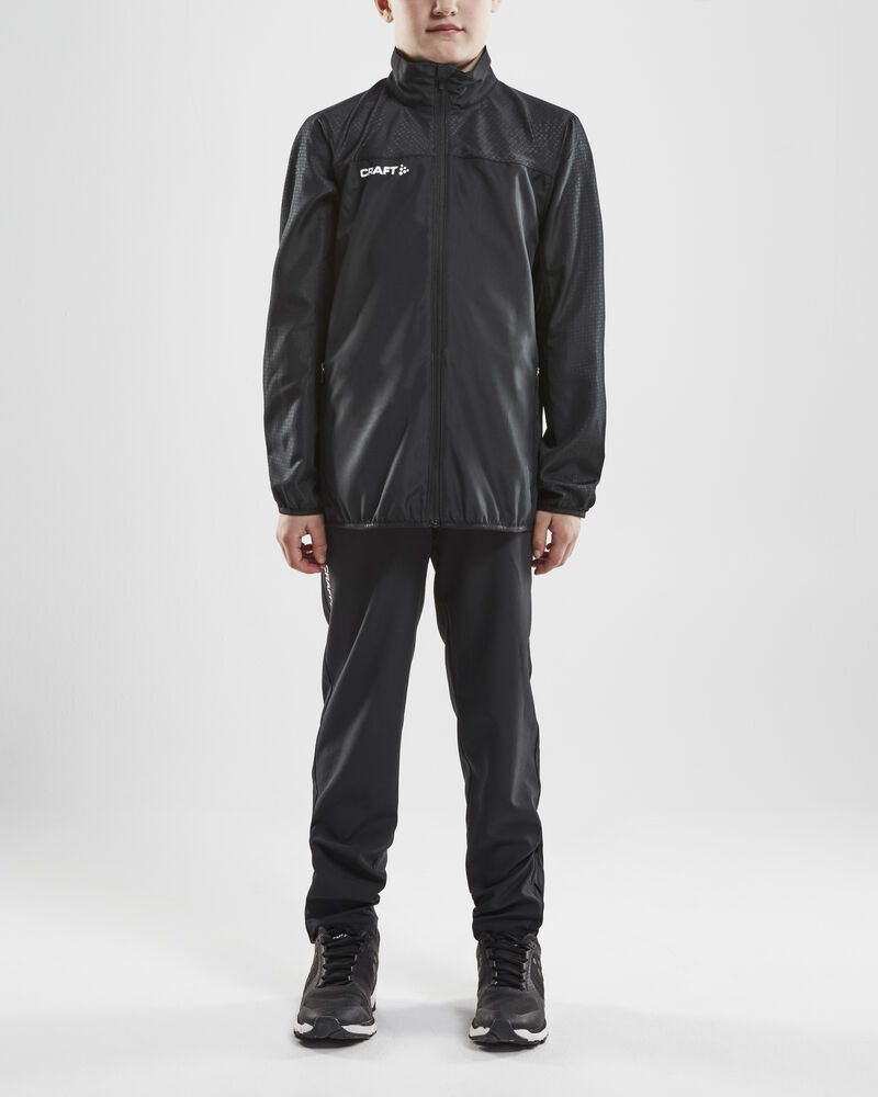 Craft Rush Wind Jkt Jr - Black AW25 [999000] / 110/116