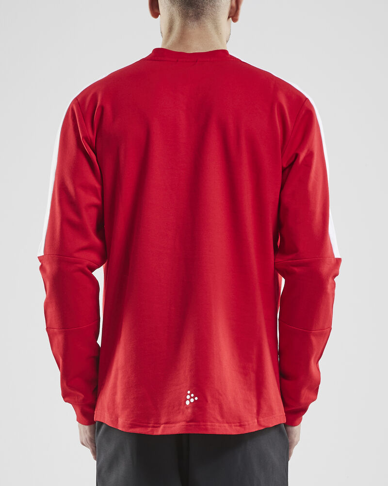Craft Progress GK Sweatshirt M - BRIGHT RED-WHITE [430900] / XS