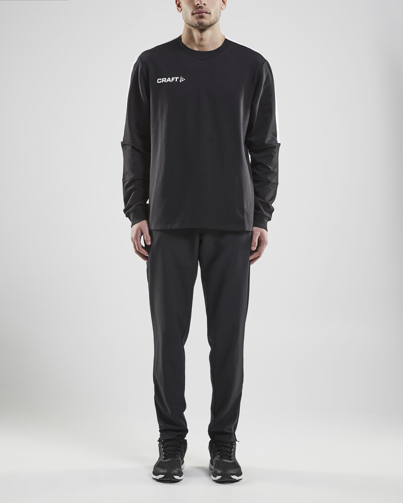 Craft Progress GK Sweatshirt M - Black/White AW25 [999900] / XS