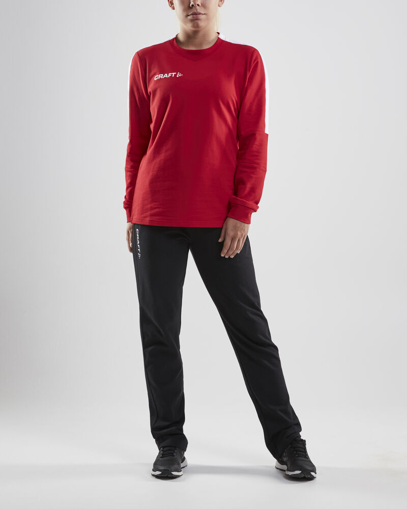 Craft Progress GK Sweatshirt W - BRIGHT RED-WHITE [430900] / XS