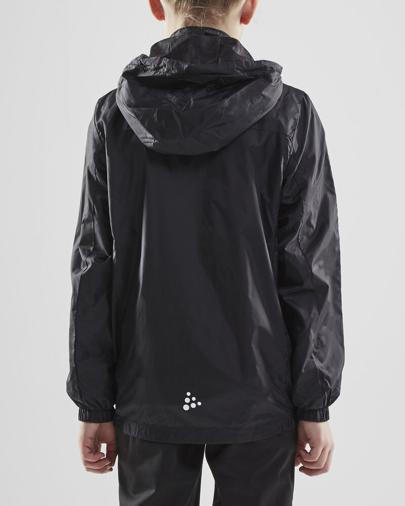 Craft Wind Jacket Jr - Black AW25 [999000] / 122/128