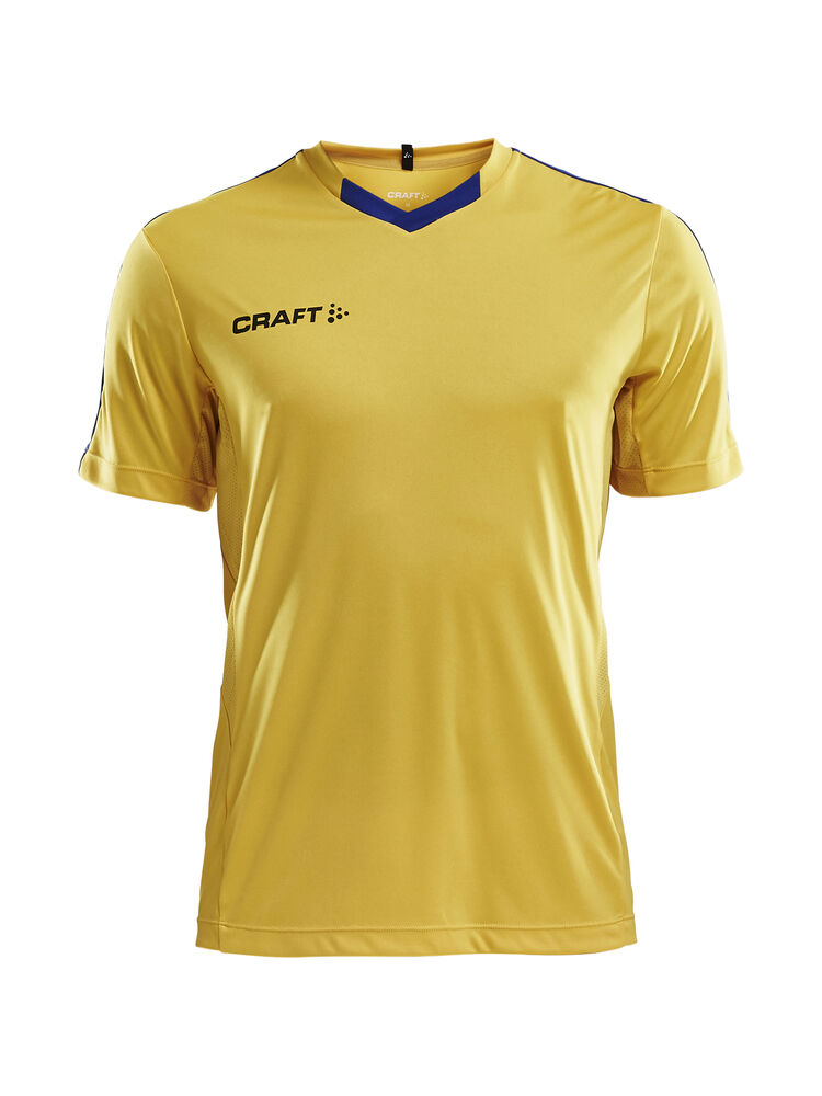 Progress Jersey Contrast M från Craft i Sweden yellow/Club cobolt